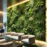 Zielone ściany a akustyka – jak zieleń poprawia komfort życia? 3 Zielone ściany mają wiele zalet jak między innymi pochłanianie dźwięków, redukcja szumów