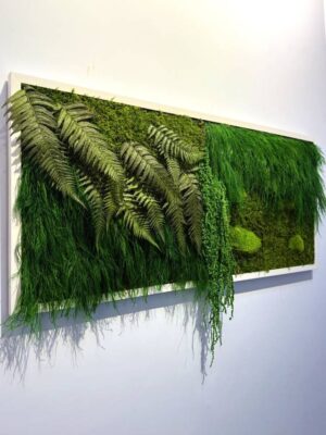 141401d4754e271aac2195235e2d17ac Obraz z mchu płaskiego Green Horizon - Zielony Horyzont