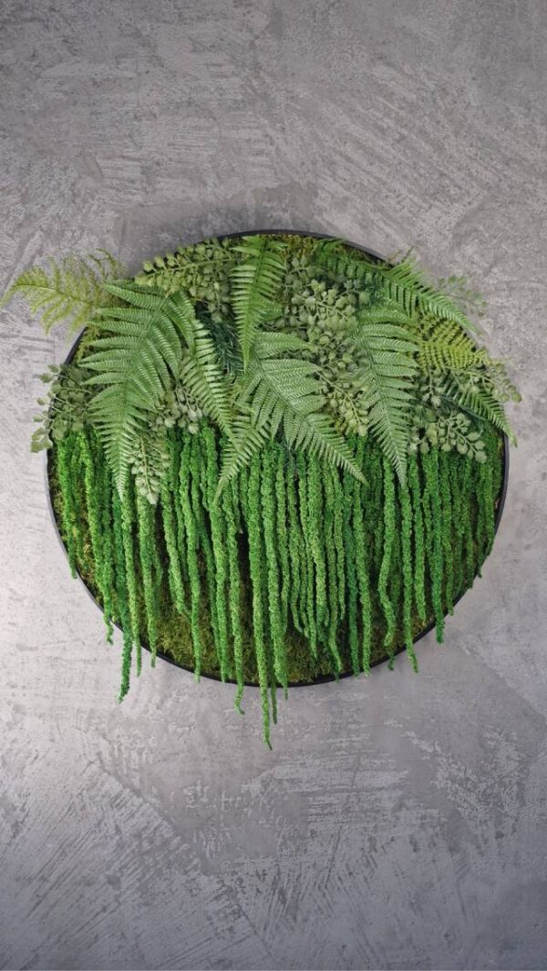 Obraz z mchu płaskiego Cozy Fantasy - Przytulna Fantazja