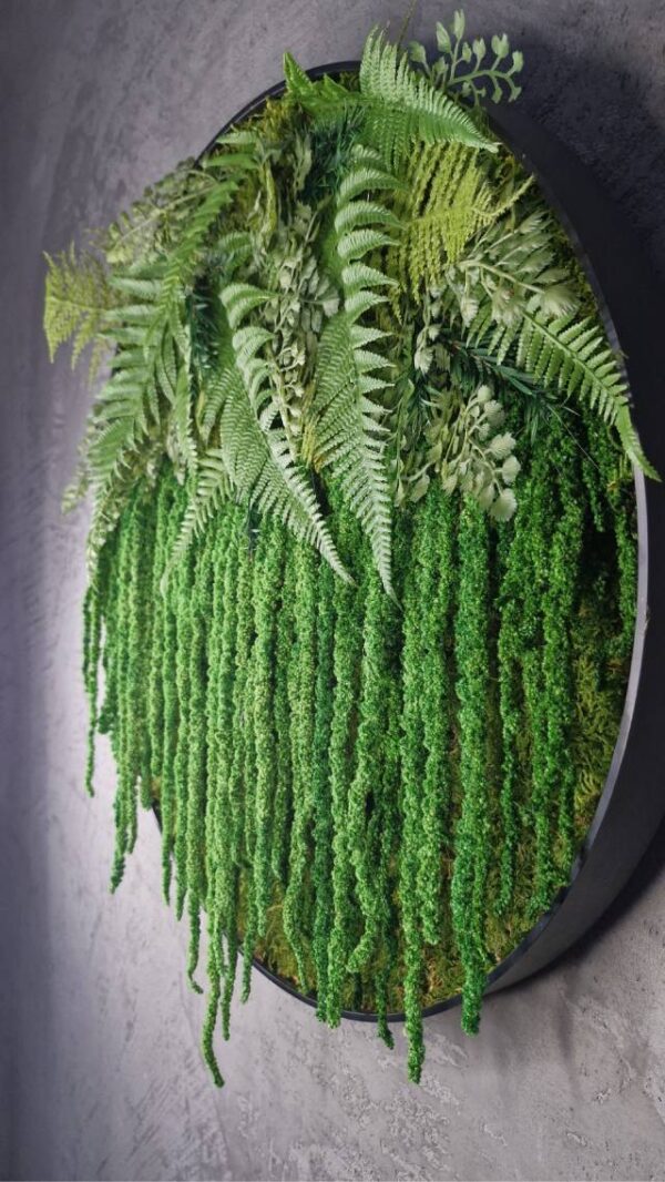 Obraz z mchu płaskiego Cozy Fantasy - Przytulna Fantazja