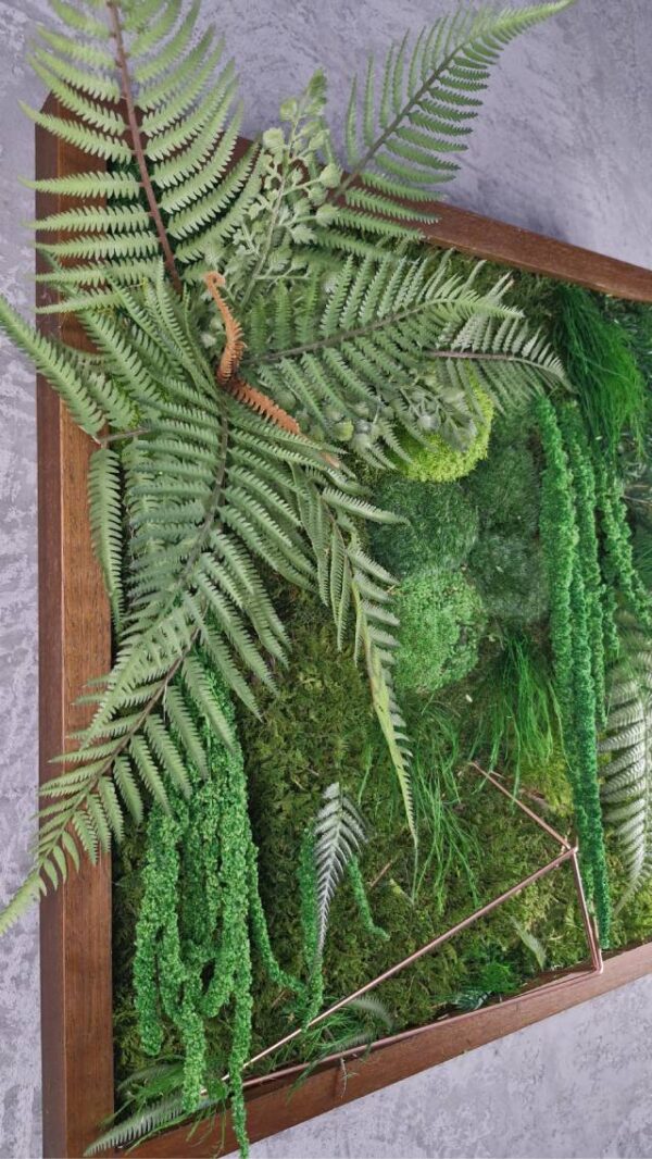 Obraz z mchu mieszanego Jungle Vibe - Klimat Dżungli