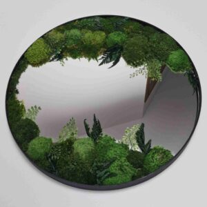 Lustro z mchem stabilizowanym