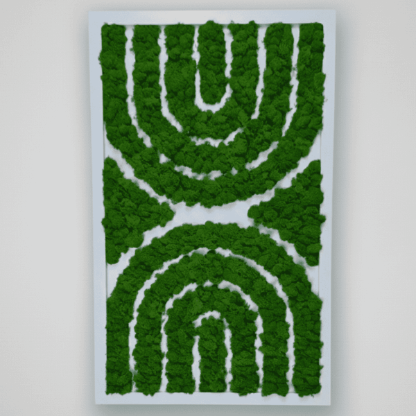 Obraz z mchu chrobotka Geometric Style - Geometryczny Styl