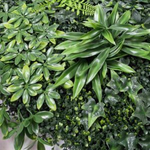 Panel Zielona ściana Green Waterfall 100x100cm