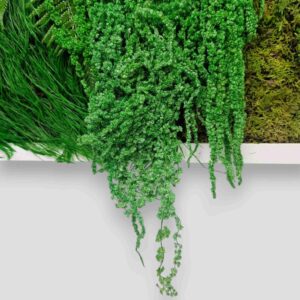 Obraz z mchu płaskiego Green Horizon