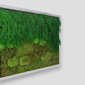 Obraz z mchu płaskiego Green Horizon