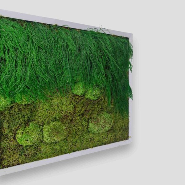 Obraz z mchu płaskiego Green Horizon