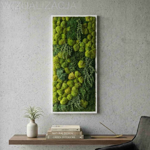 Obraz z mchu mieszanego Gravity