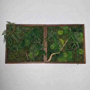 Obraz z mchu mieszanego Jungle Vibe