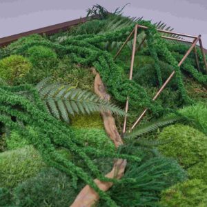 Obraz z mchu mieszanego Jungle Vibe