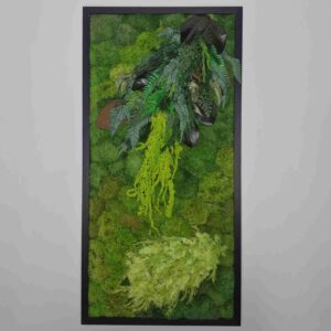 Obraz z mchu poduszkowego Leafy Expression