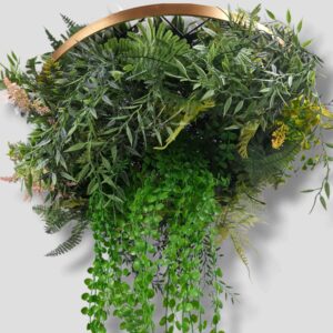 Obręcz roślinna zielony sufit Hanging garden 60cm