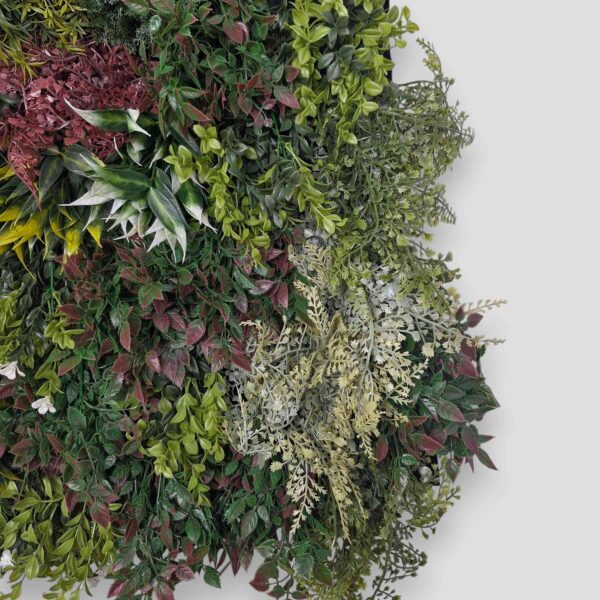 Panel Premium Zielona ściana Colorful Symphony 50x100cm