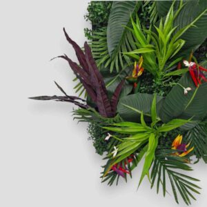 Panel Premium Zielona ściana Exotic Rainforest 50x100cm