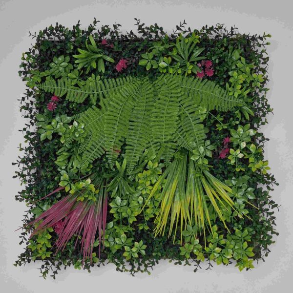 Panel Zielona ściana Cascade of Colors