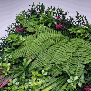 Panel Zielona ściana Cascade of Colors