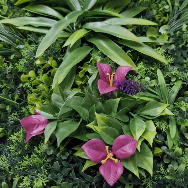 Panel Zielona ściana Flower Mix 50x50cm