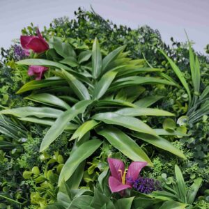 Panel Zielona ściana Flower Mix 50x50cm