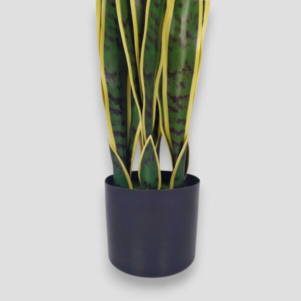 Sztuczna roślina doniczkowa Sansewieria Laurentii 90cm