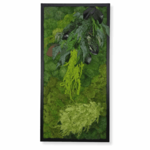 Obraz z mchu poduszkowego Leafy Expression