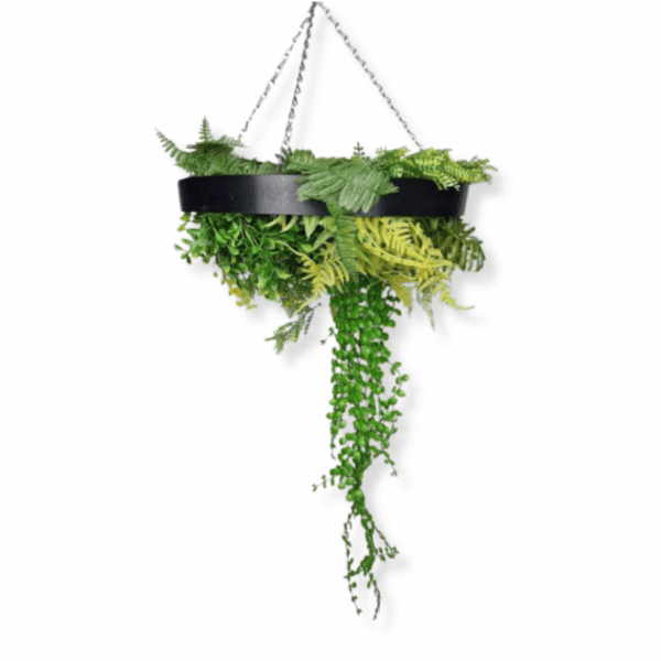 Obręcz roślinna zielony sufit Floating Eden 40cm